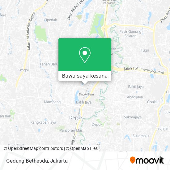 Peta Gedung Bethesda