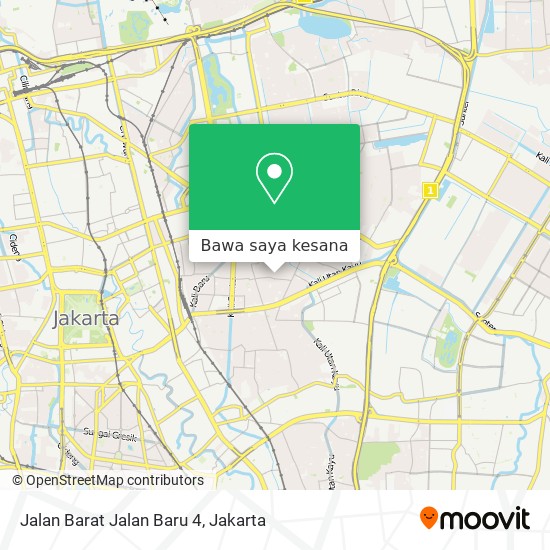 Peta Jalan Barat Jalan Baru 4