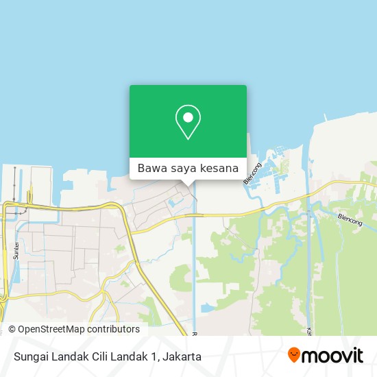 Peta Sungai Landak Cili Landak 1