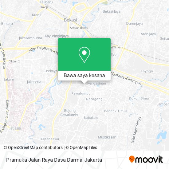 Peta Pramuka Jalan Raya Dasa Darma