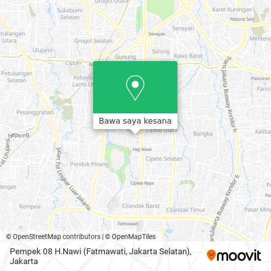 Peta Pempek 08 H.Nawi (Fatmawati, Jakarta Selatan)