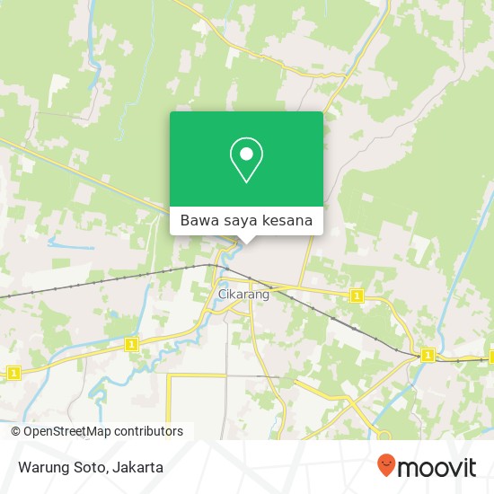 Peta Warung Soto