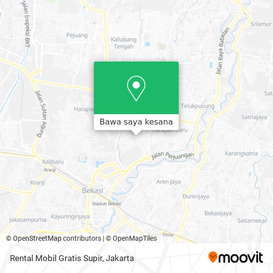 Peta Rental Mobil Gratis Supir