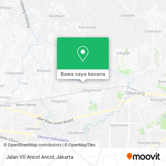 Peta Jalan VII Ancol Ancol