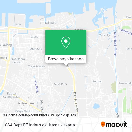 Peta CSA Dept PT Indotruck Utama