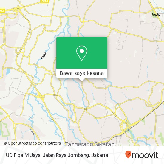 Peta UD Fiqa M Jaya, Jalan Raya Jombang