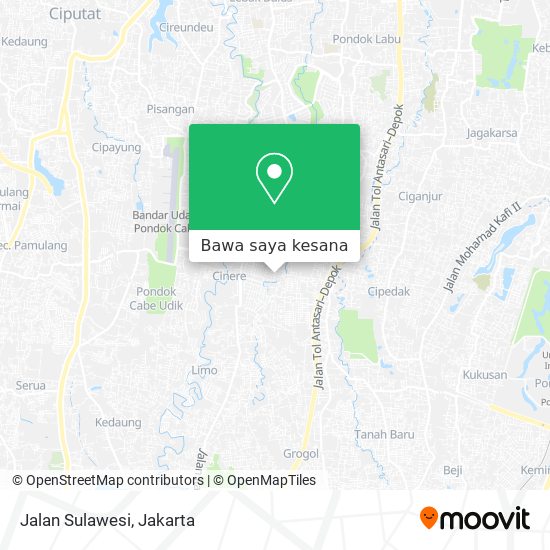 Peta Jalan Sulawesi