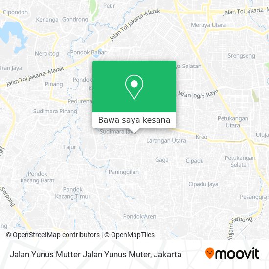 Peta Jalan Yunus Mutter Jalan Yunus Muter
