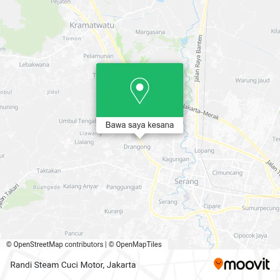Peta Randi Steam Cuci Motor