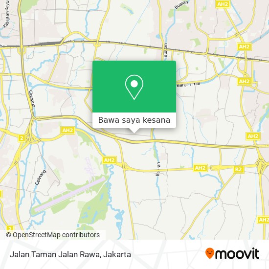 Peta Jalan Taman Jalan Rawa