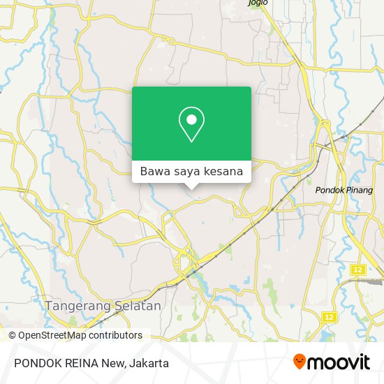 Peta PONDOK REINA New