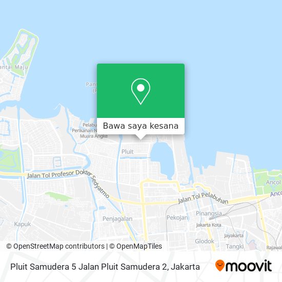 Peta Pluit Samudera 5 Jalan Pluit Samudera 2