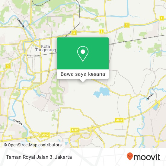 Peta Taman Royal Jalan 3