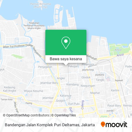Peta Bandengan Jalan Komplek Puri Deltamas