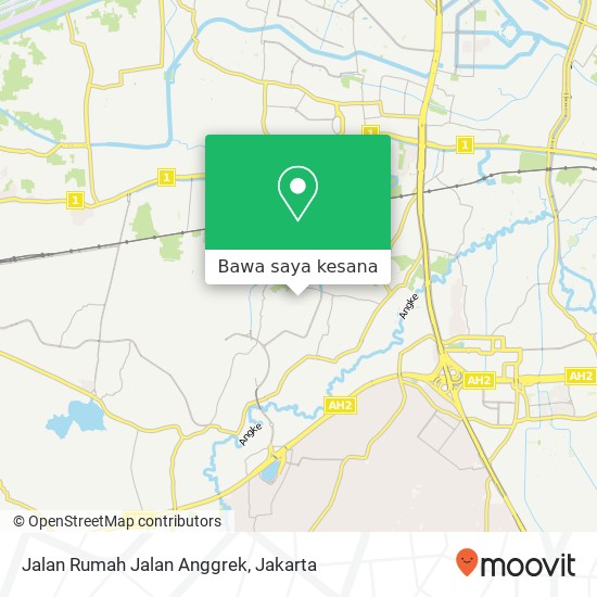 Peta Jalan Rumah Jalan Anggrek