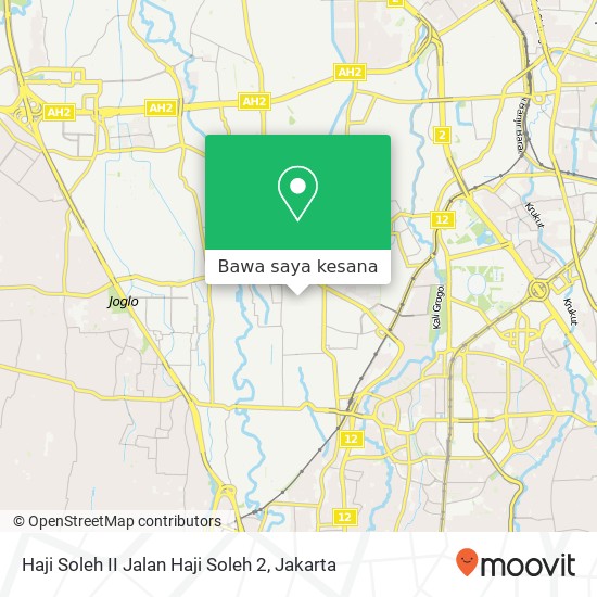 Peta Haji Soleh II Jalan Haji Soleh 2