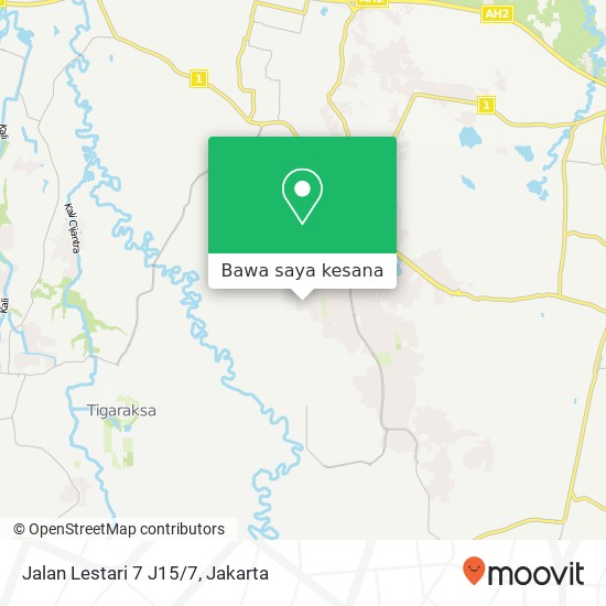 Peta Jalan Lestari 7 J15/7