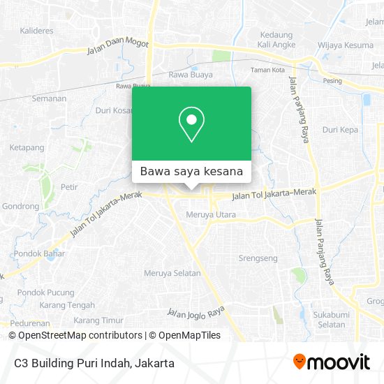 Peta C3 Building Puri Indah