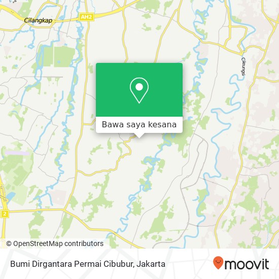 Peta Bumi Dirgantara Permai Cibubur