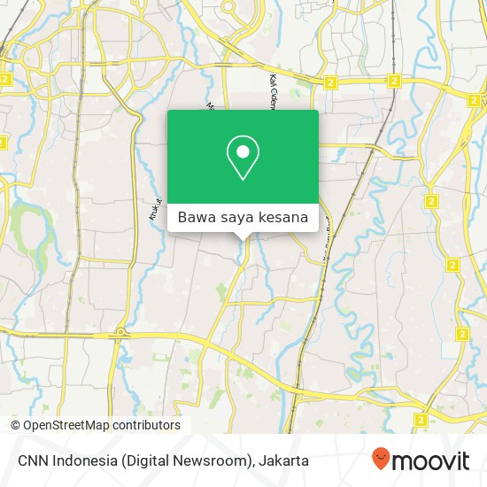 Peta CNN Indonesia (Digital Newsroom)