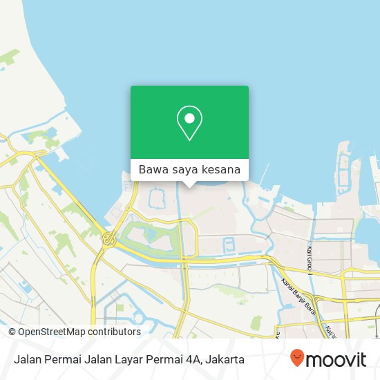 Peta Jalan Permai Jalan Layar Permai 4A