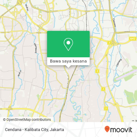 Peta Cendana - Kalibata City