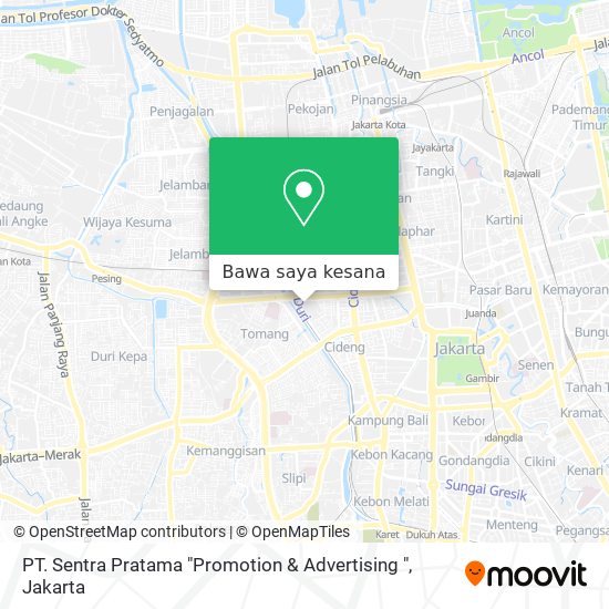 Peta PT. Sentra Pratama "Promotion & Advertising "
