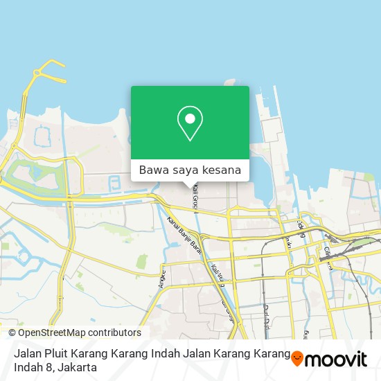 Peta Jalan Pluit Karang Karang Indah Jalan Karang Karang Indah 8