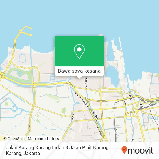 Peta Jalan Karang Karang Indah 8 Jalan Pluit Karang Karang