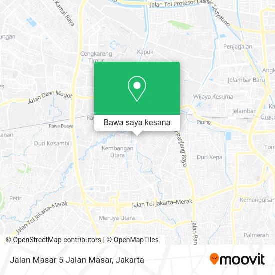 Peta Jalan Masar 5 Jalan Masar