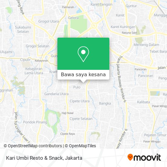 Peta Kari Umbi Resto & Snack