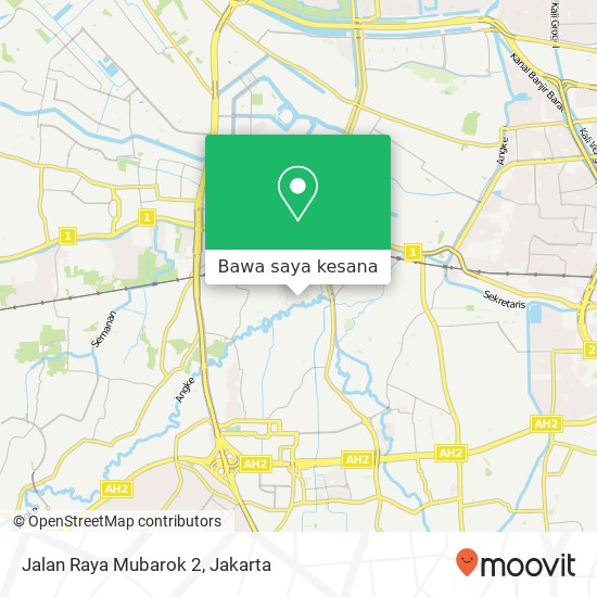 Peta Jalan Raya Mubarok 2