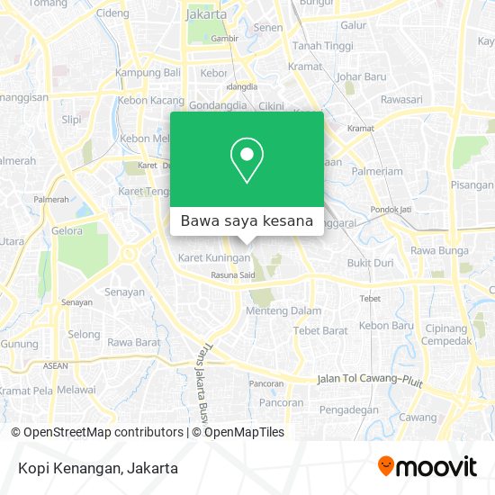 Peta Kopi Kenangan