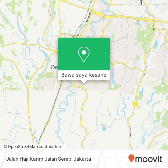 Peta Jalan Haji Karim Jalan Serab