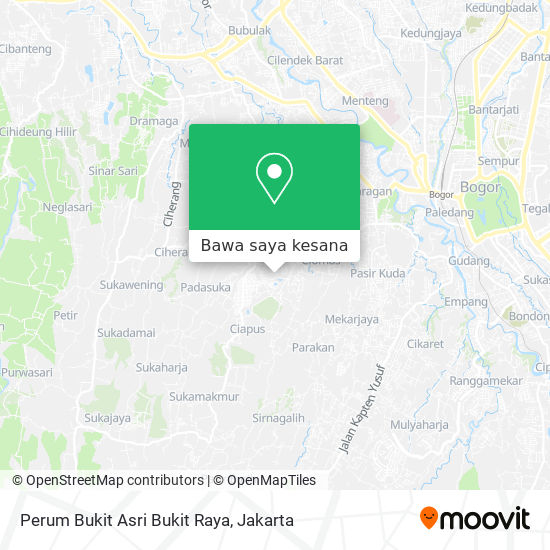 Peta Perum Bukit Asri Bukit Raya