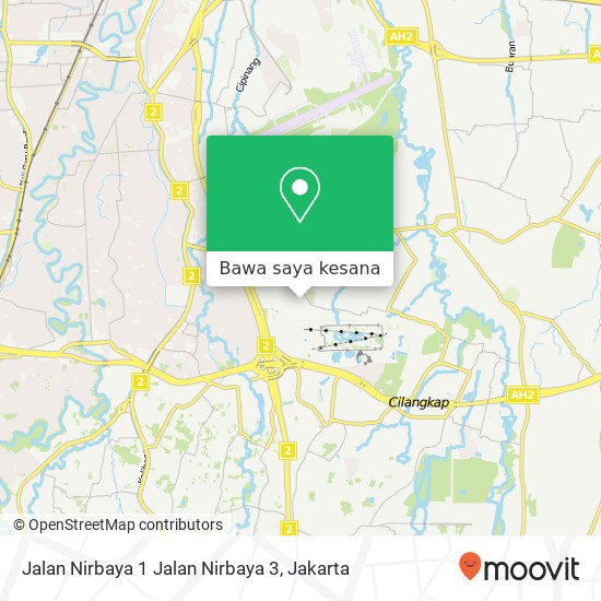 Peta Jalan Nirbaya 1 Jalan Nirbaya 3