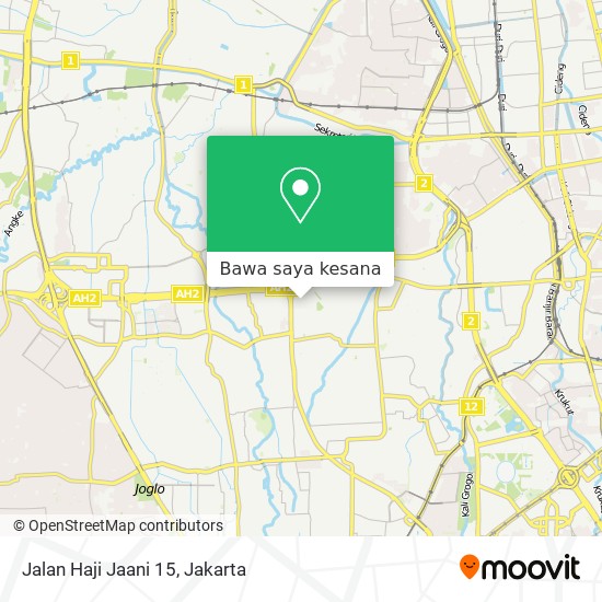 Peta Jalan Haji Jaani 15