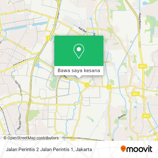 Peta Jalan Perintis 2 Jalan Perintis 1