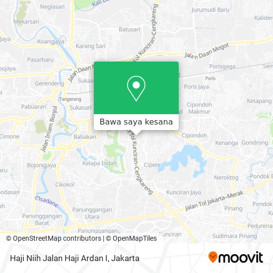 Peta Haji Niih Jalan Haji Ardan I