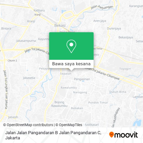 Peta Jalan Jalan Pangandaran B Jalan Pangandaran C