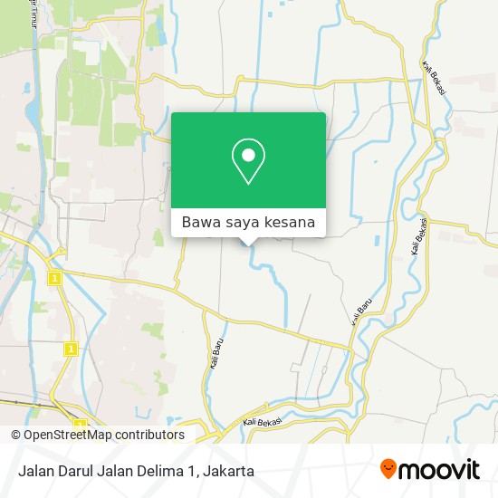 Peta Jalan Darul Jalan Delima 1