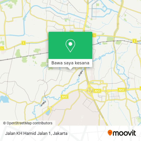 Peta Jalan KH Hamid Jalan 1