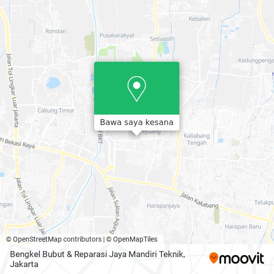 Peta Bengkel Bubut & Reparasi Jaya Mandiri Teknik