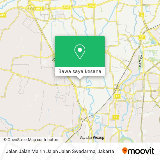 Peta Jalan Jalan Mairin Jalan Jalan Swadarma