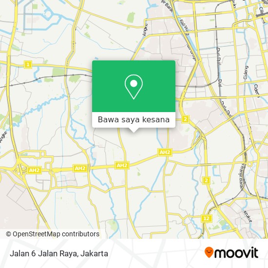 Peta Jalan 6 Jalan Raya