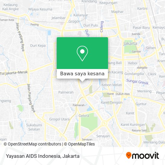 Peta Yayasan AIDS Indonesia