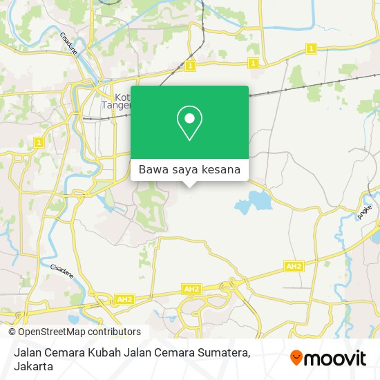 Peta Jalan Cemara Kubah Jalan Cemara Sumatera