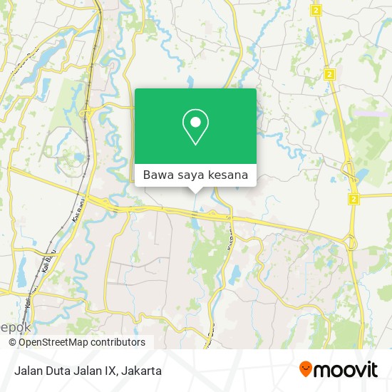 Peta Jalan Duta Jalan IX