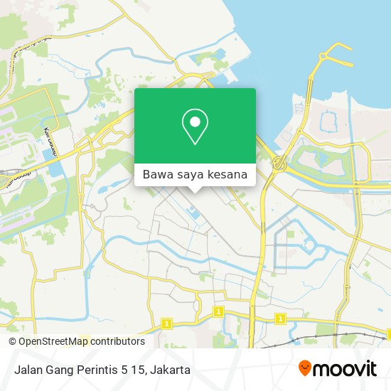 Peta Jalan Gang Perintis 5 15