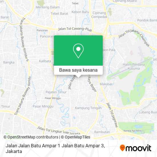 Peta Jalan Jalan Batu Ampar 1 Jalan Batu Ampar 3